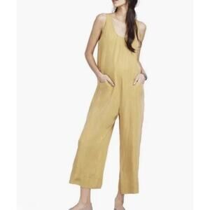 Hatch Caroline Maternity Jumpsuit Romper Marigold Size 0 (XS)